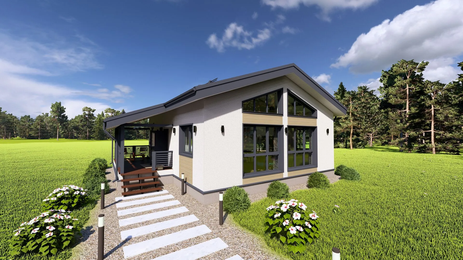 Астерия К85-1 (Каркасный дом)