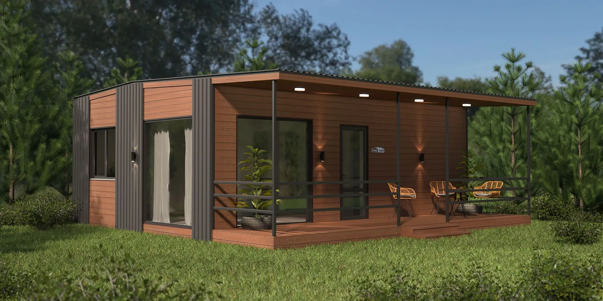 Модульный дом XXL 64 м2