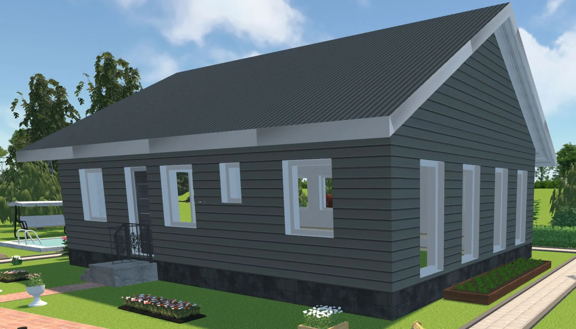 Загородный дом-100.3