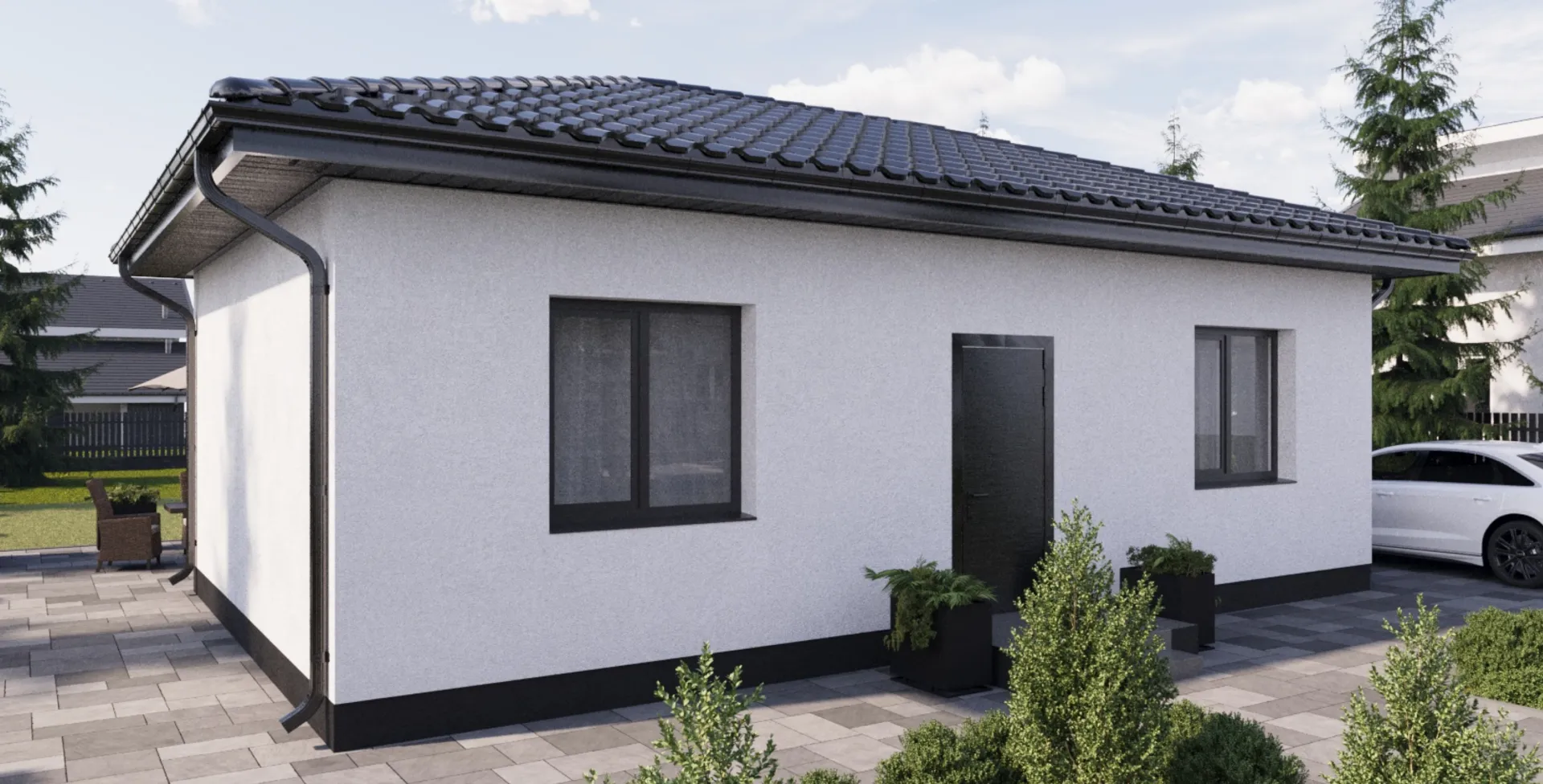 Одноэтажный дом ОЛ-236