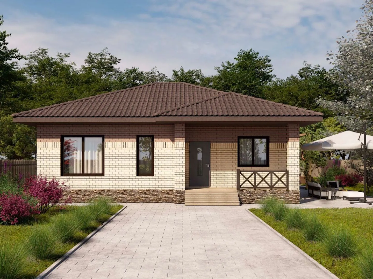 Дом по проекту №34