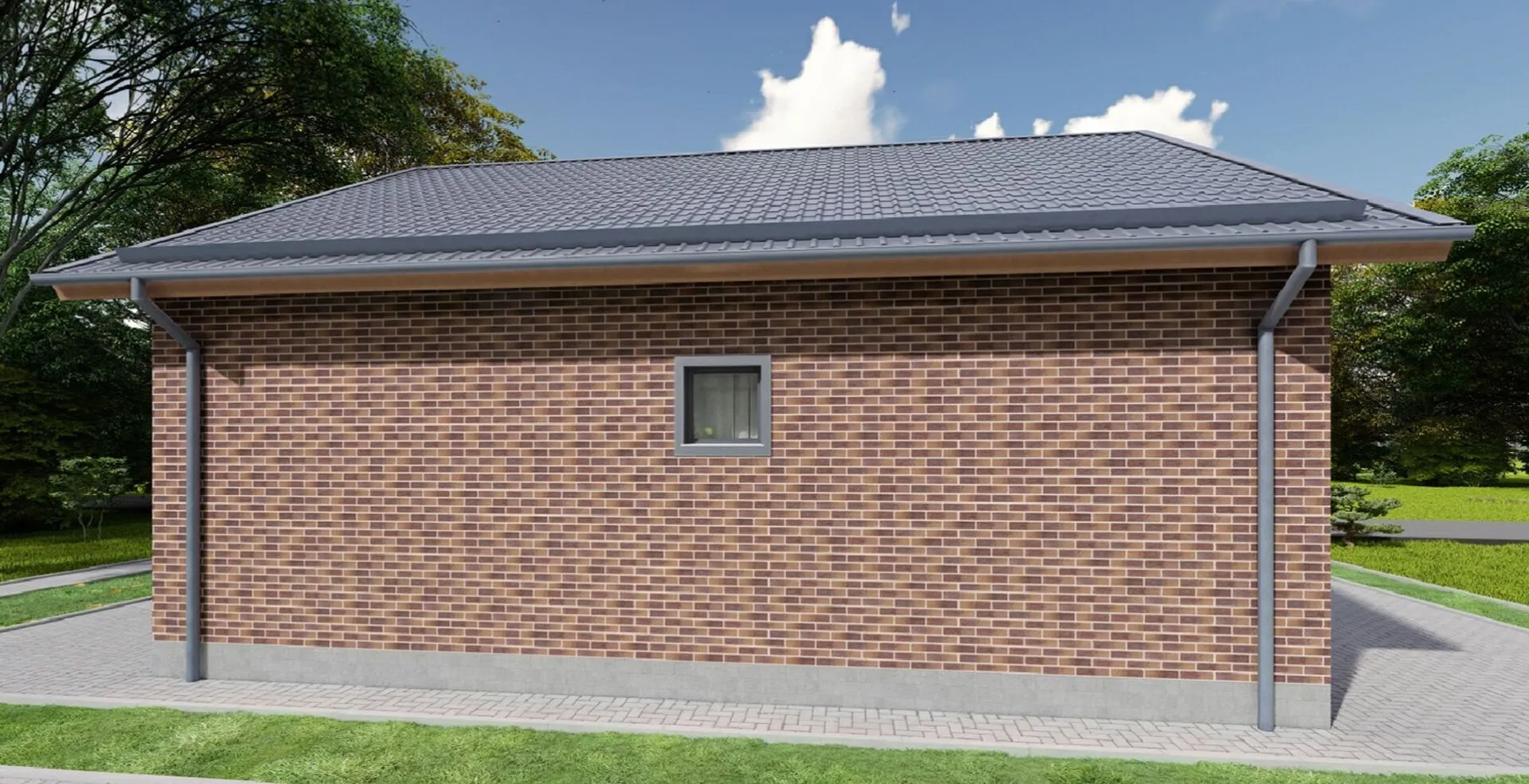 Комфортный дом для небольшой семьи