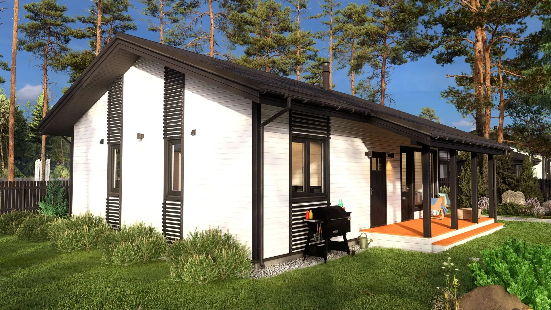 Дом в скандинавском стиле 