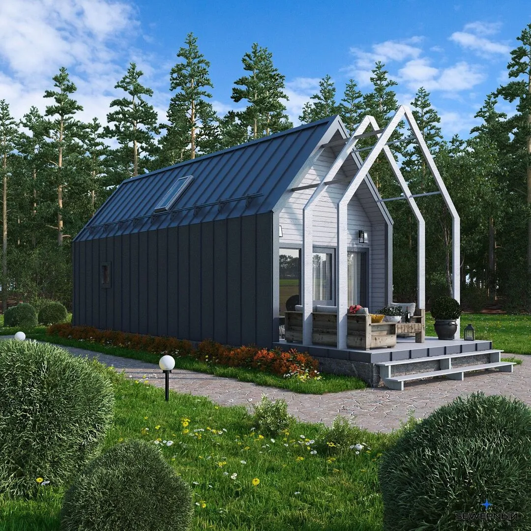 Загородный дом по проекту 