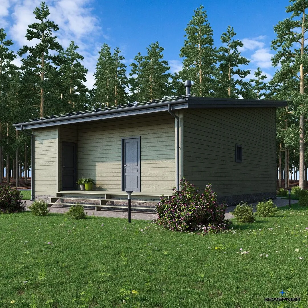 Загородный дом по проекту 