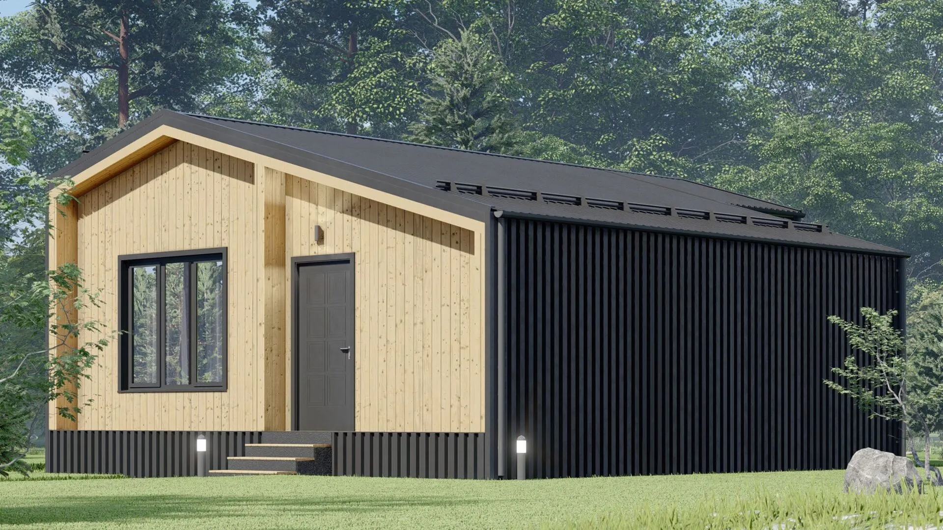 БарнХаус 22-22КД