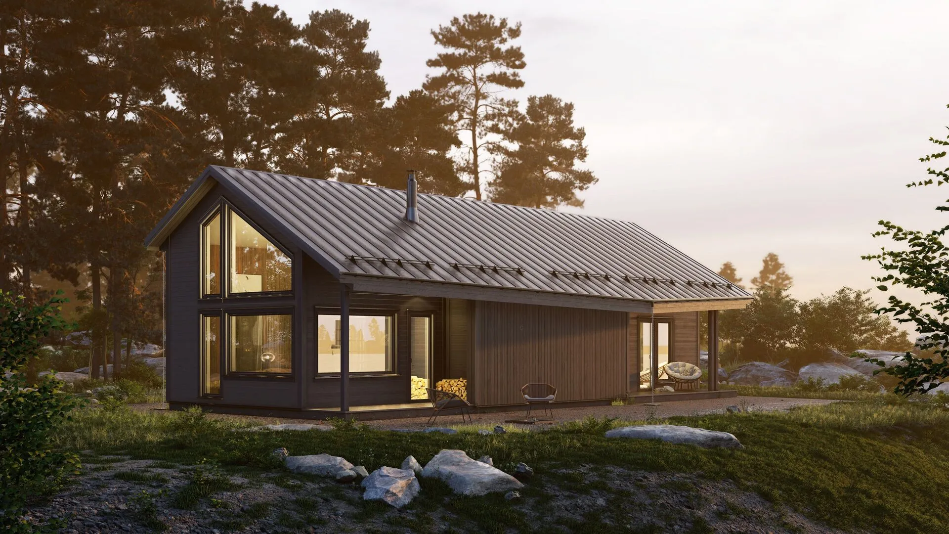 Двухэтажный дом Norway 150