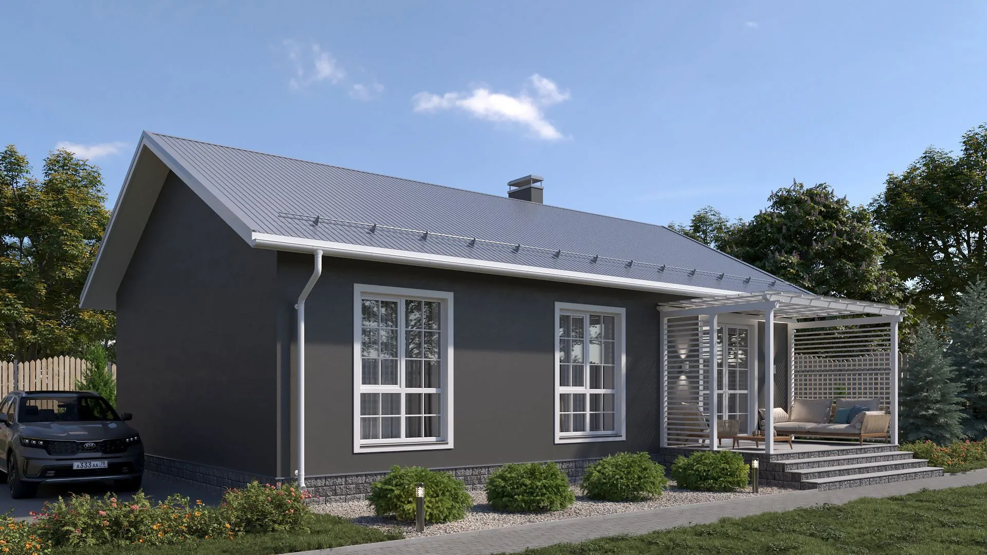 Загородный дом КВ-1-86