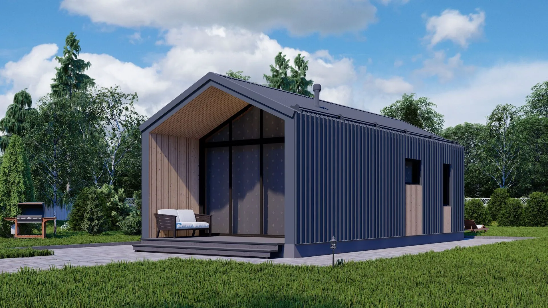 СЕРИЯ «БАРНХАУС» ПРОЕКТ КД-20