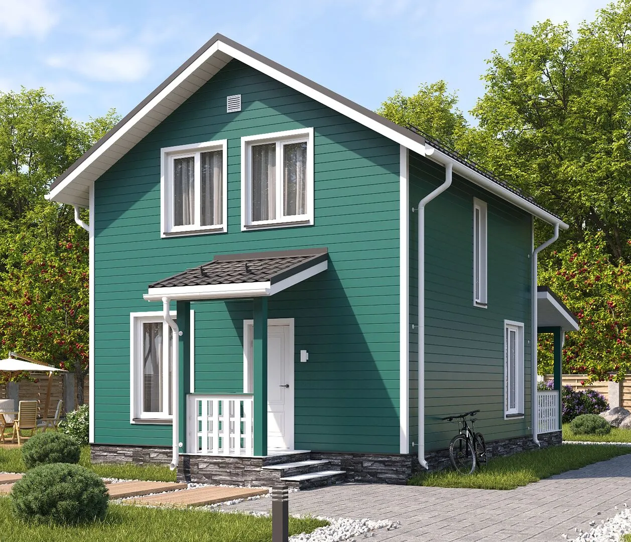 Мансардия 6х7