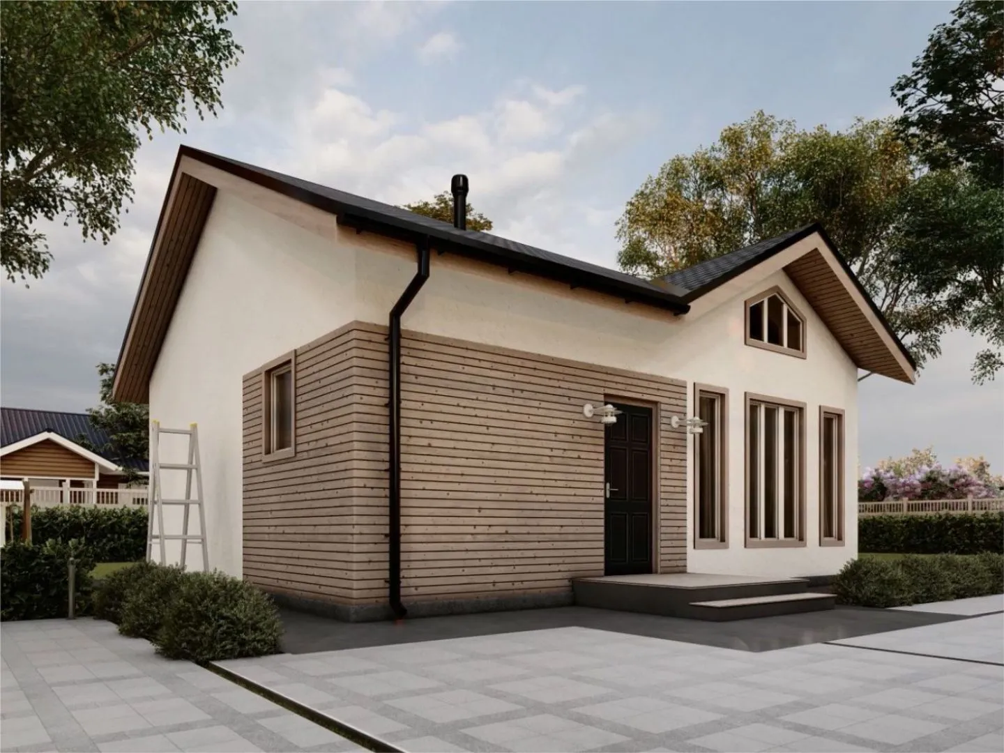 Одноэтажный дом 