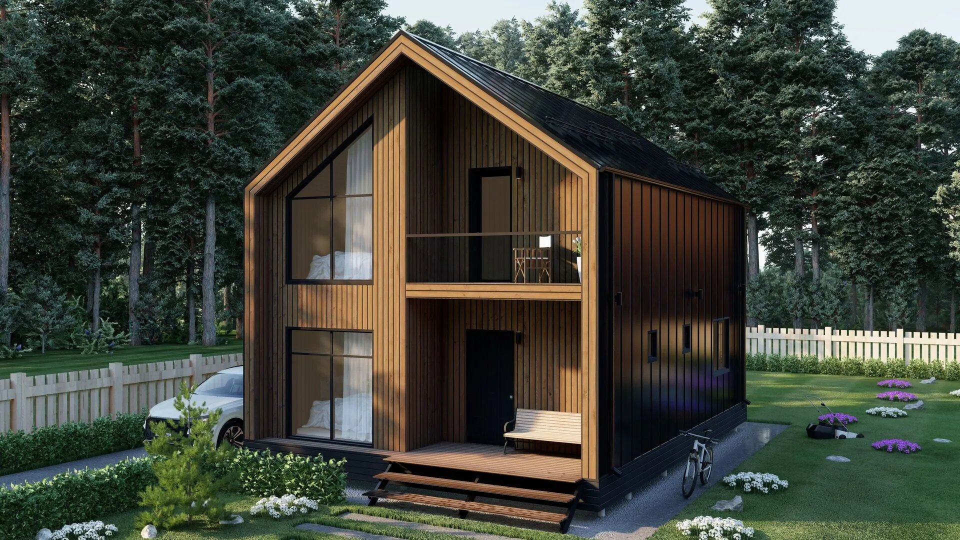 Каркасный дом 