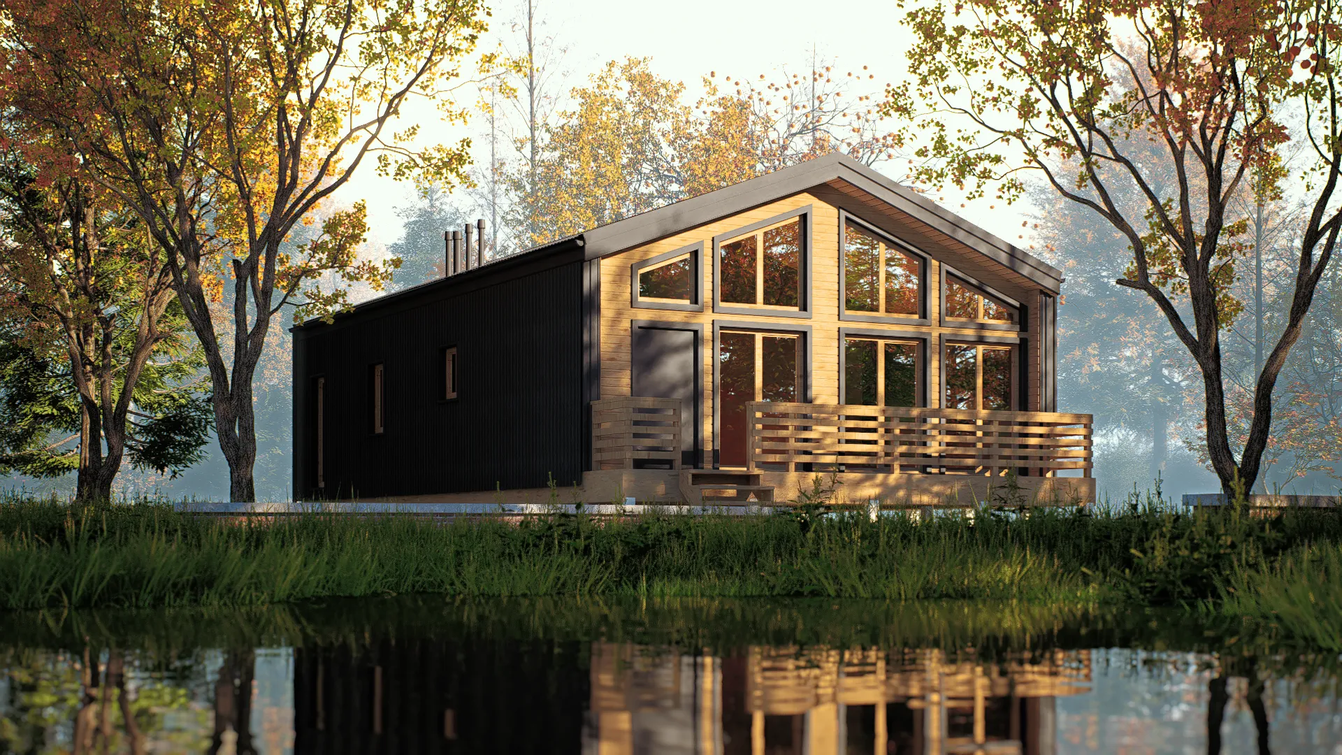 Каркасный дом Кортленд 92