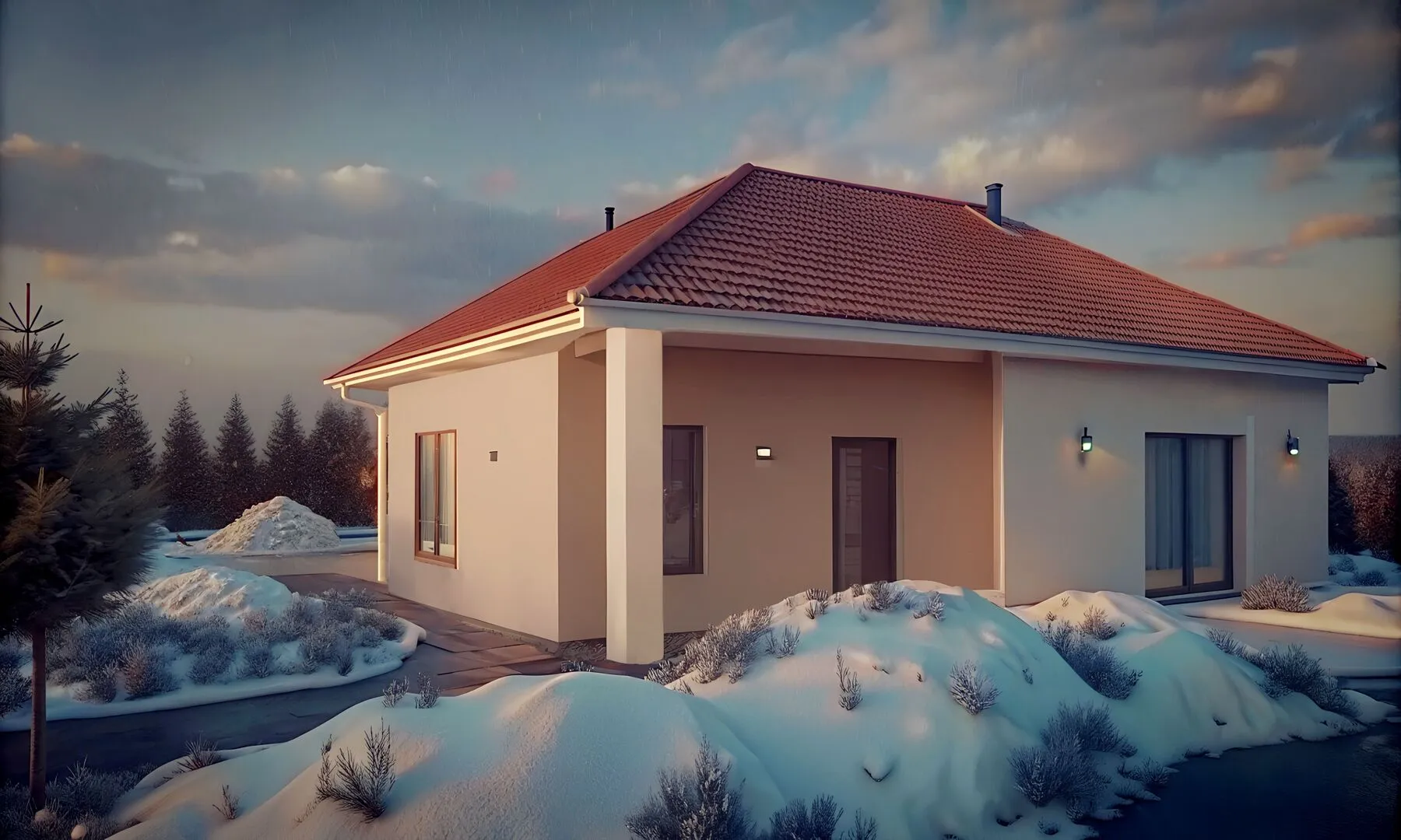 Загородный дом - Тип 5