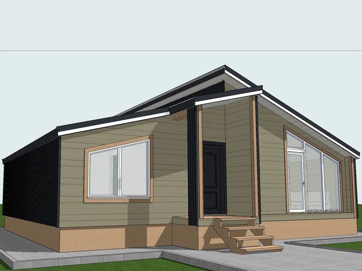 Каркасный дом Адаль 80