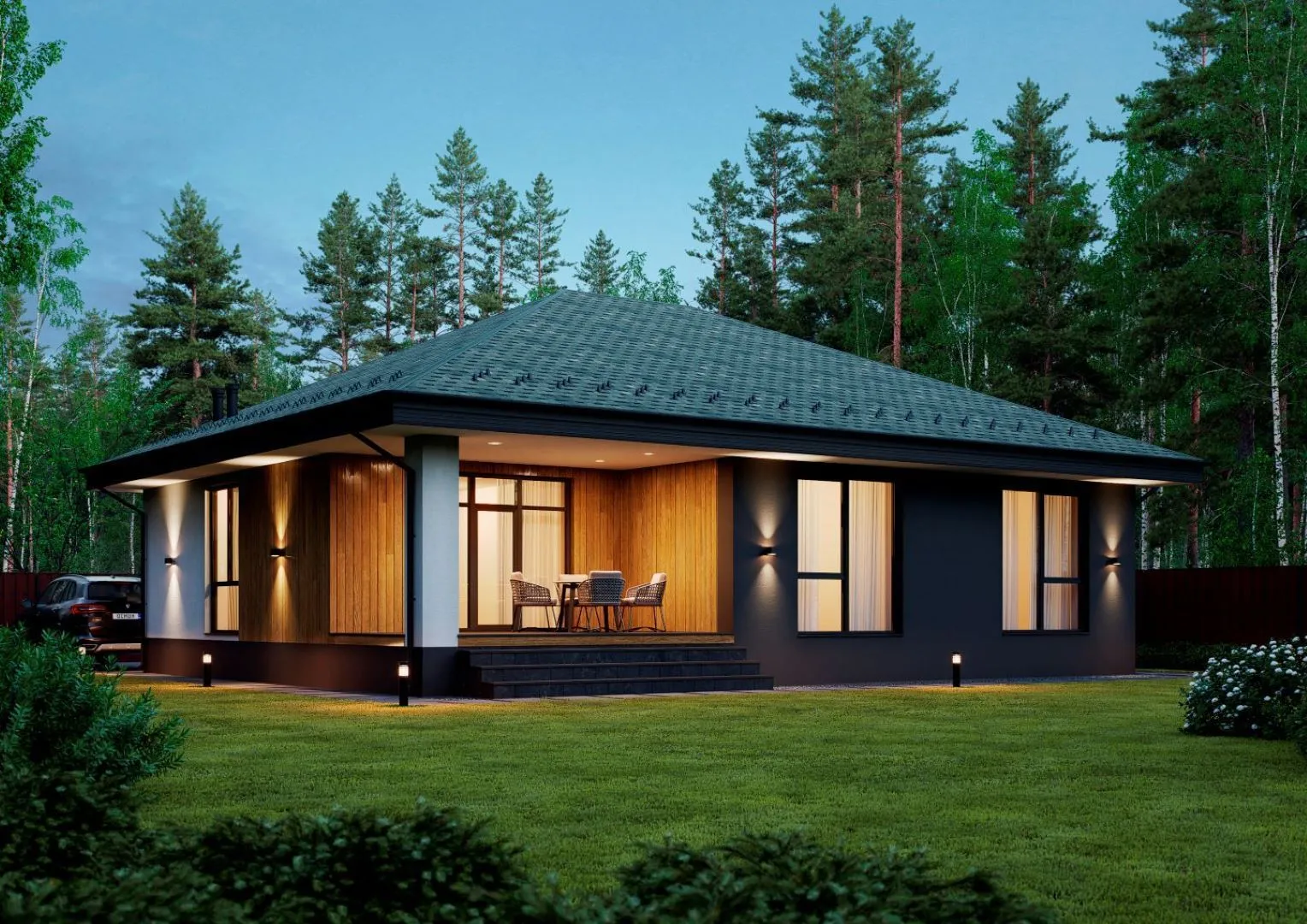 Дом тип №1 125 м.кв.