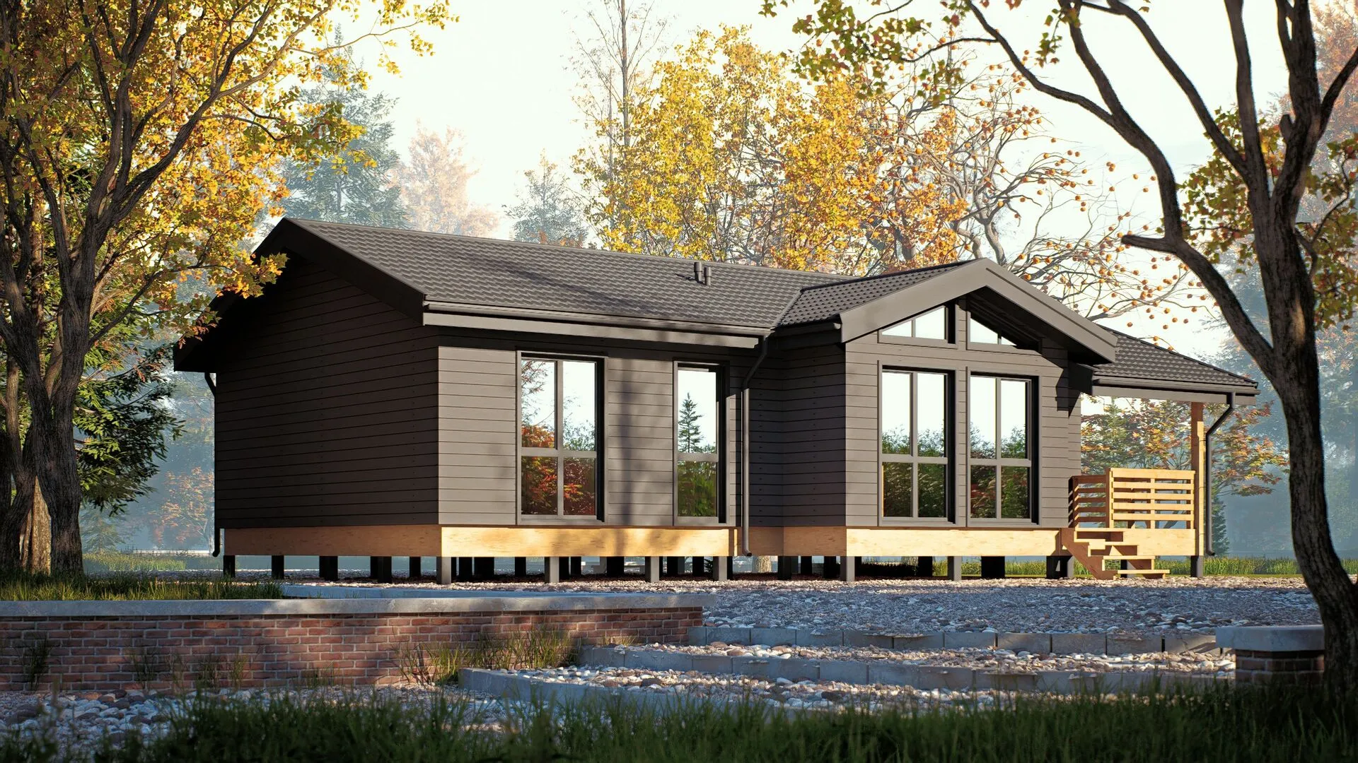 Каркасный дом Давиль 102