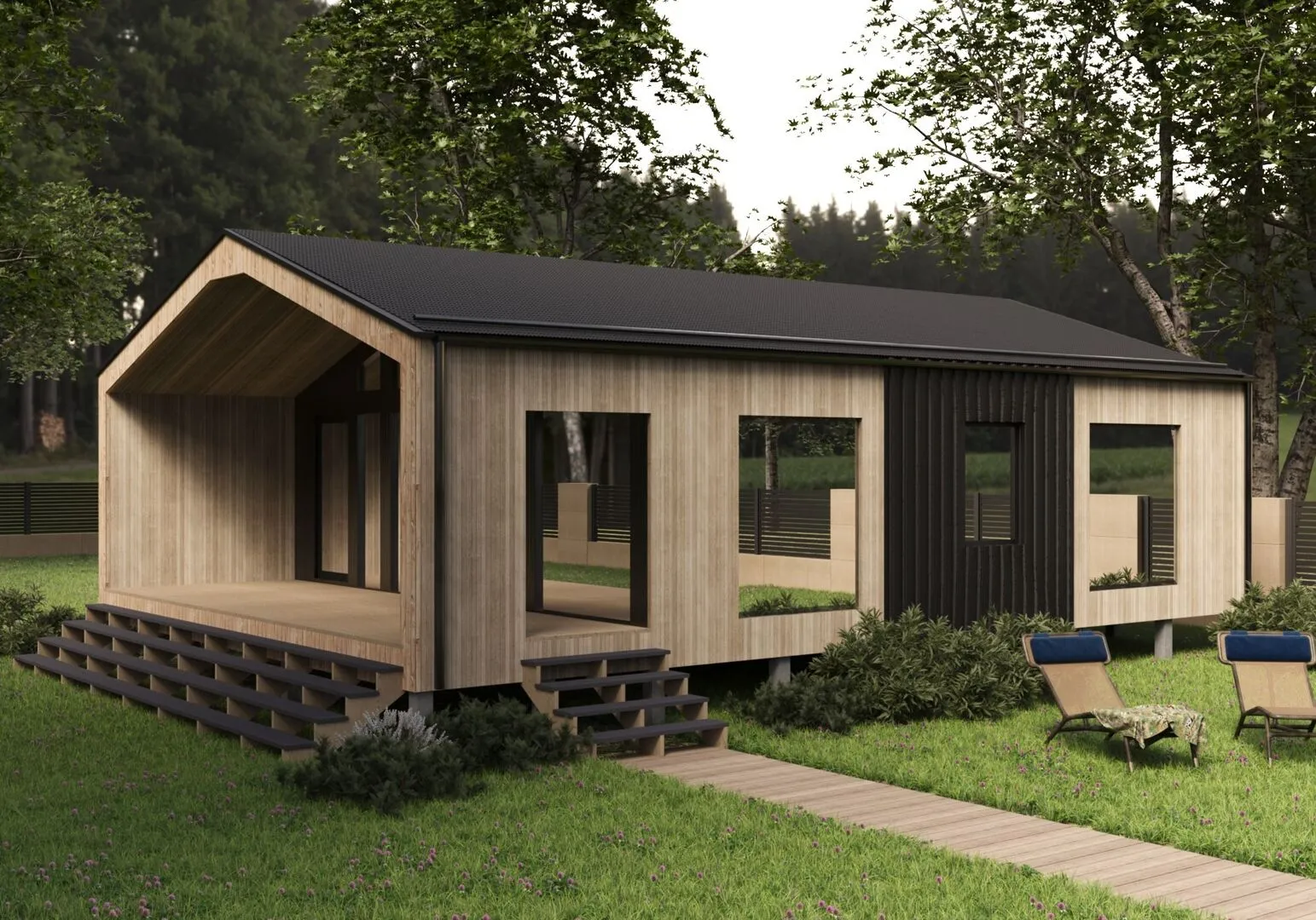 Дом «Барн-А68»