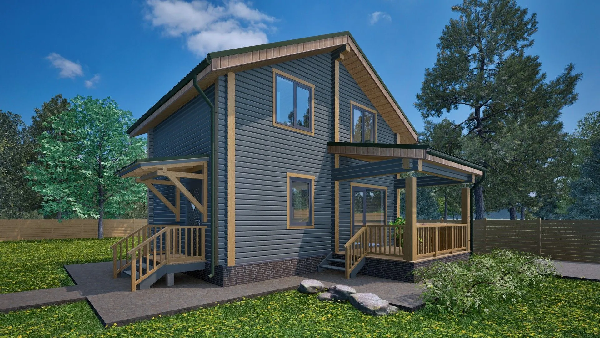 Проект дома Журавль