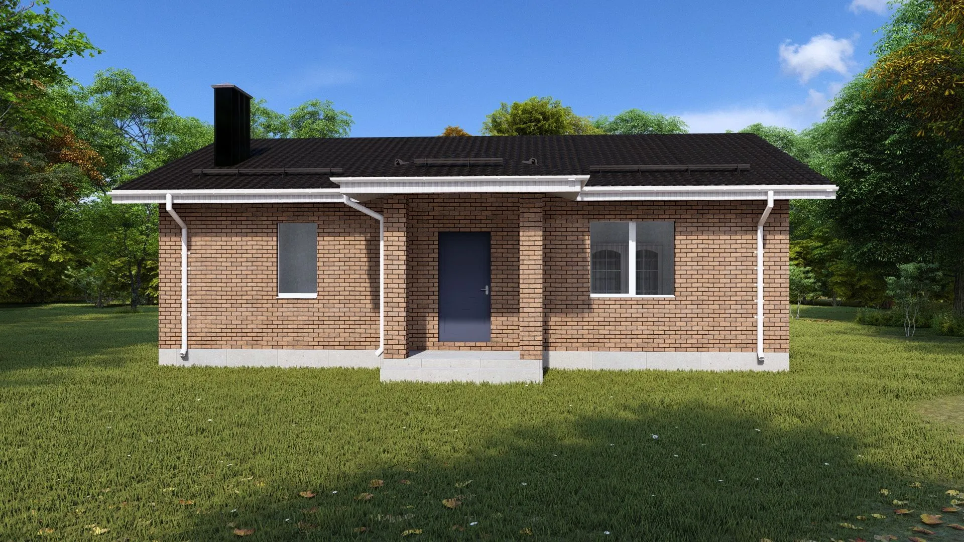 Загородный дом 78м2